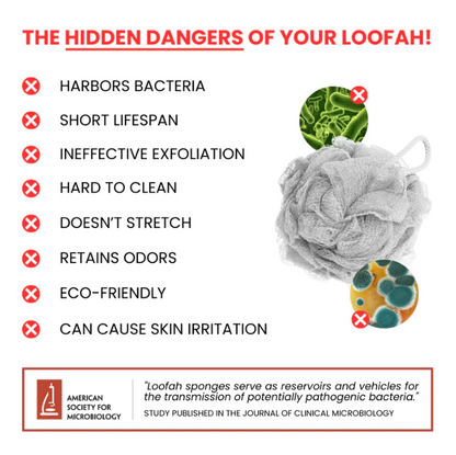 100% Authentic African Exfoliating Fula Net Sponge