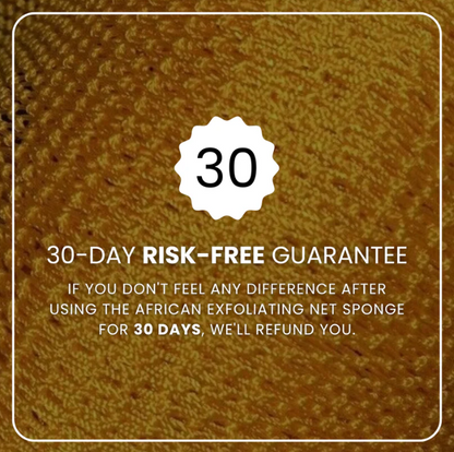 100% Authentic African Exfoliating Fula Net Sponge